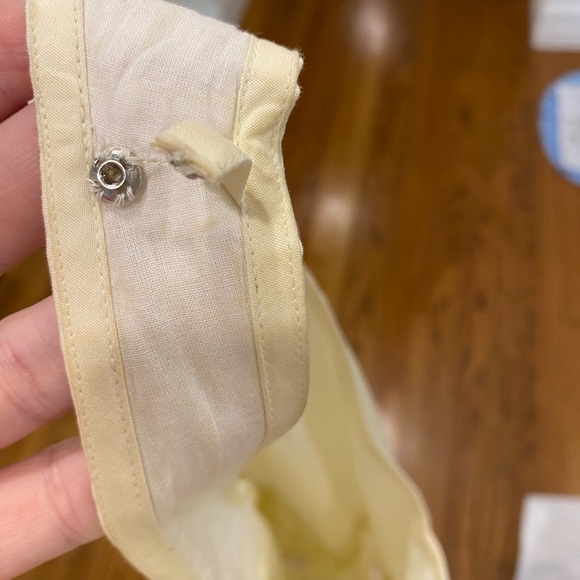 EShakti Cream dress with side zipper & pockets - Picture 9 of 11